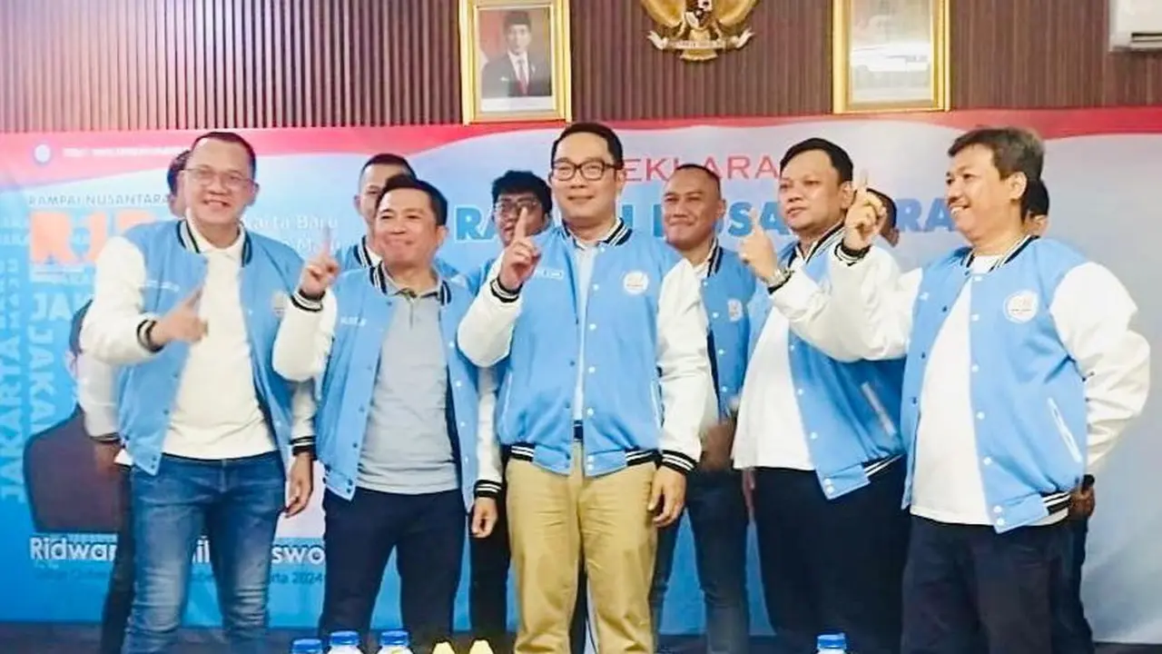 Organisasi Rampai Nusantara mendeklarasikan dukungannya untuk calon gubernur dan wakil gubernur Ridwan Kamil-Suswono (RIDO) di pemilihan kepala daerah (Pilkada) Jakarta 2024 (Istimewa)