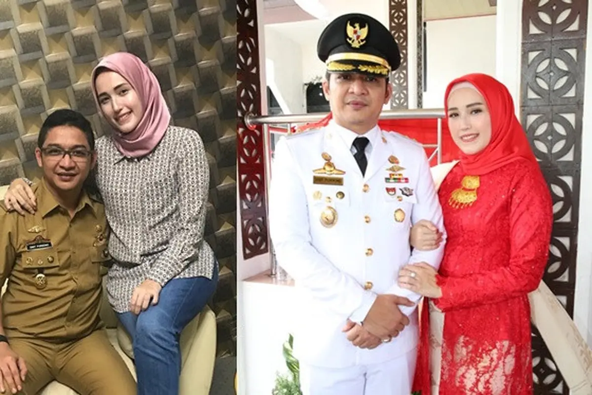 Jadi Istri Pejabat, Ini 6 Potret Setia Adelia Dampingi Pasha 'Ungu'