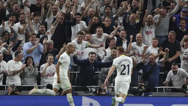Dua Gol Richarlison Antar Tottenham Taklukkan Marseille