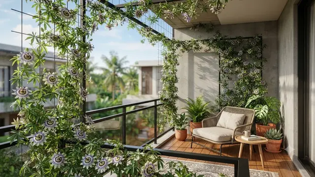 Tanaman Rambat untuk Menghias Balkon