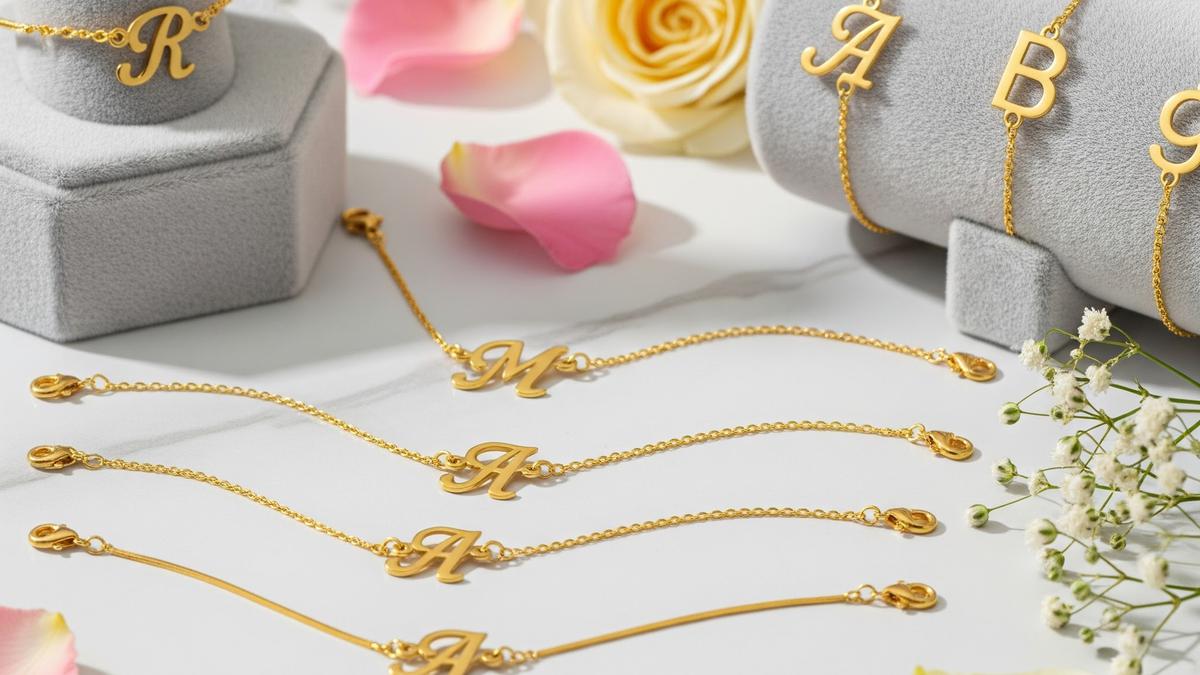 7 Model Gelang Emas 24K 1 Gram Hadiah Custom Inisial, Elegan dan Personal