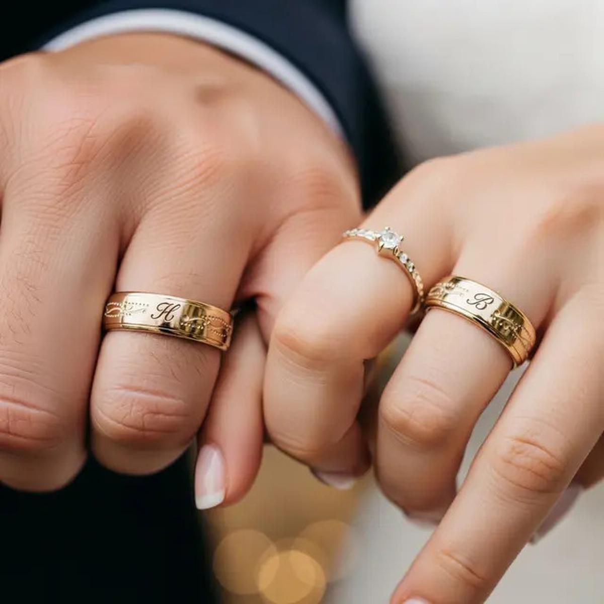 8 Model Cincin Emas 1 Gram untuk Couple, Simple tapi Bermakna