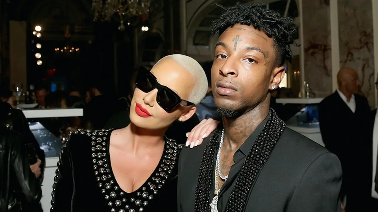 [Bintang] Amber Rose dan 21 Savage