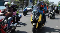 Populasi pengguna MAXI Yamaha yang cukup besar sebenarnya menjadi modal bagi Indonesia untuk menggelar MAXI Yamaha Day internasional. (Ray/Otosia.com)
