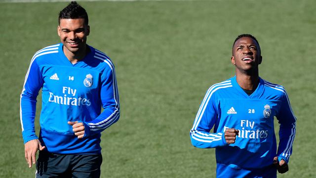 Intip Latihan Pemain Real Madrid dan Barcelona Jelang El Clasico