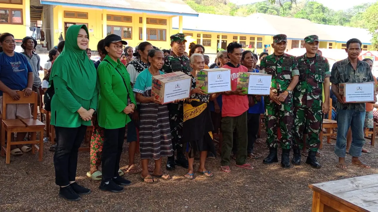 Pengungsi Gunung Lewotobi