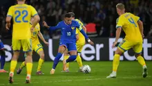 Aksi Kylian Mbappe pada laga Timnas Prancis vs Timnas Ukraina di Kualifikasi Piala Dunia 2026 zona Eropa - AP Photo/Christophe Ena