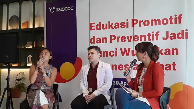 Chief Operating Officer Halodoc Veronica Utami bicara soal layanan Home Lab dan Vaksinasi.