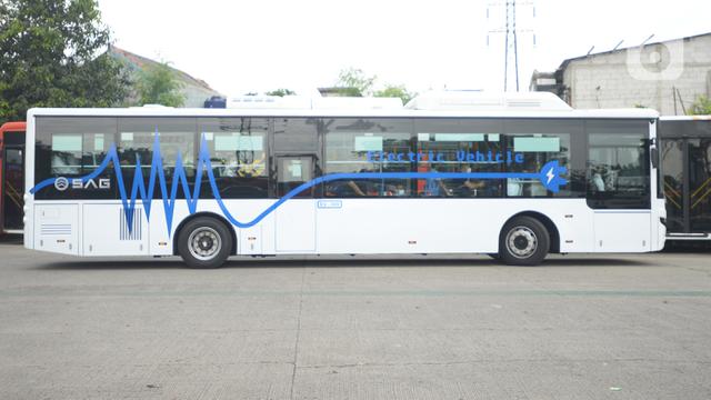 Peluncuran Bus Listrik Transjakarta