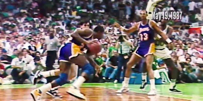 VIDEO: Melihat Aksi Keren Magic Johnson Saat Raih Gelar MVP NBA Tahun 1987 Bersama LA Lakers
