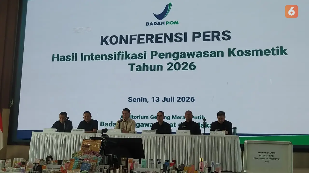 Konferensi Pers BPOM