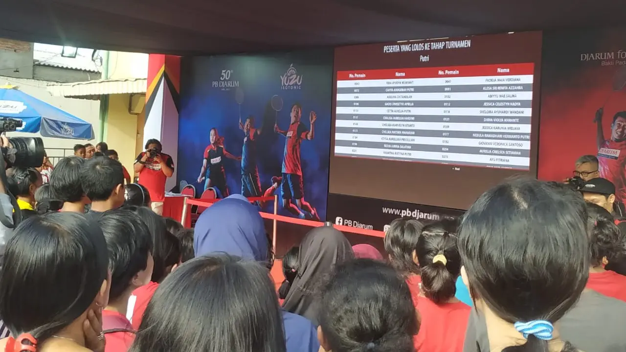 Audisi Umum Beasiswa Bulu Tangkis