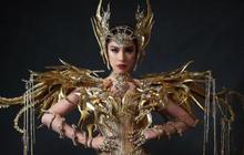 Cantiknya Kostum Nasional Miss Universe Indonesia Clara Shafira, Bertema Malaikat Pelindung Nusantara, Terbuat dari Plastik Daur Ulang