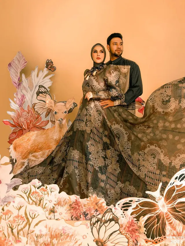 Kompak Banget, Intip 5 Potret Keluarga Ammar Zoni dan Irish Bella bertema Flora Fauna