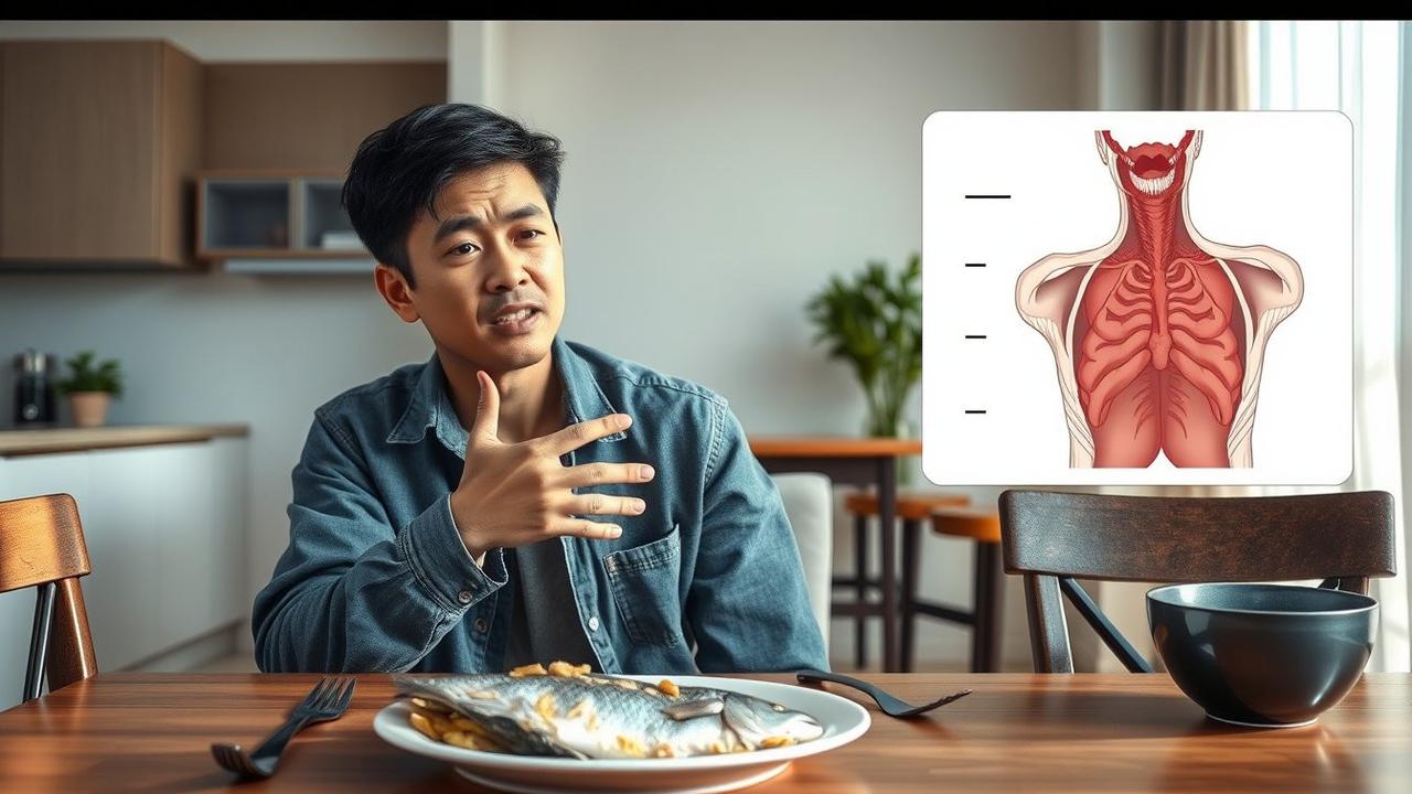 cara mengeluarkan duri ikan di tenggorokan