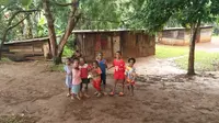 Anak-anak di Kampung Bhayangkara III Jayapura