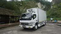 Mitsubishi Fuso Canter FE 84GS menjadi andalan bagi pelaku bisnis logistik. (KTB)