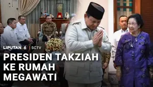 Prabowo Bertakziah ke Kediaman Megawati, Sampaikan Duka atas Wafatnya Guruh