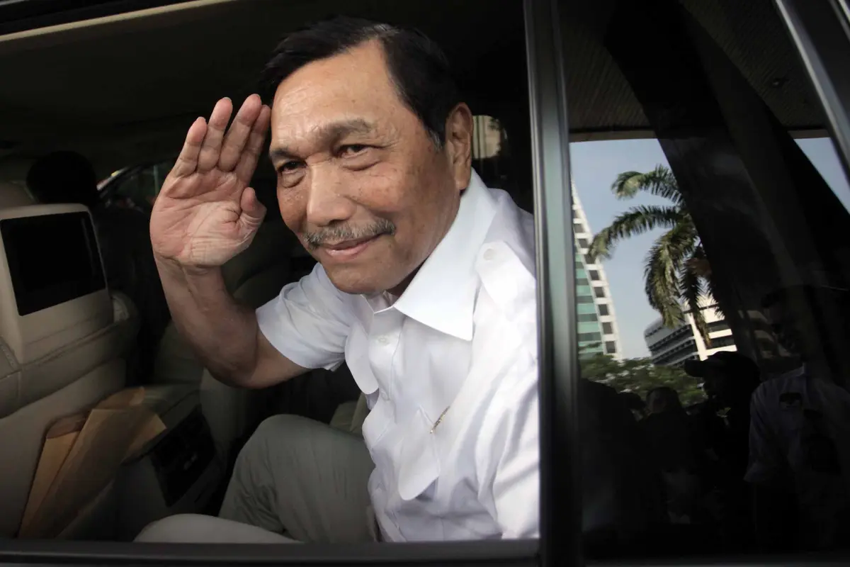 Lapor LHKPN, Luhut Panjaitan Sambangi Gedung KPK