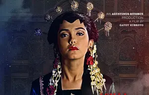 Totalitas Assila Corina di Film Sajen Satu Suro, Ikut Kuliah Online dengan Makeup Hantu