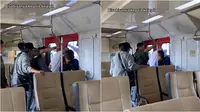 Viral kepala penumpang terjepit pintu kereta (Sumber: TikTok/@lolllyyyy4)