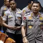 Kabareskrim Komjen Idham Azis bersiap menjalani Uji Kepatutan dan Kelayakan di Komisi III DPR, Kompleks Parlemen, Senayan, Jakarta, Rabu (30/10/2019). Idham Azis merupakan calon tunggal Kapolri yang ajukan Presiden Jokowi menggantikan Kapolri sebelumnya Tito Karnavian. (Liputan6.com/Johan Tallo)