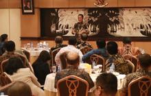 Menkum Supratman Bahas KUHP, KUHAP, Hingga Bantuan Hukum Bersama Pemred Media Nasional