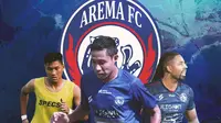 Arema FC - Pemain Nomor 9 di Arema FC (Bola.com/Adreanus Titus)