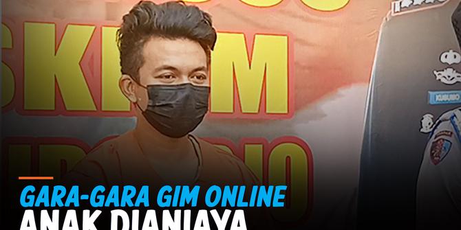 VIDEO: Bapak Kalah Main Gim Online, Anak Dianiaya