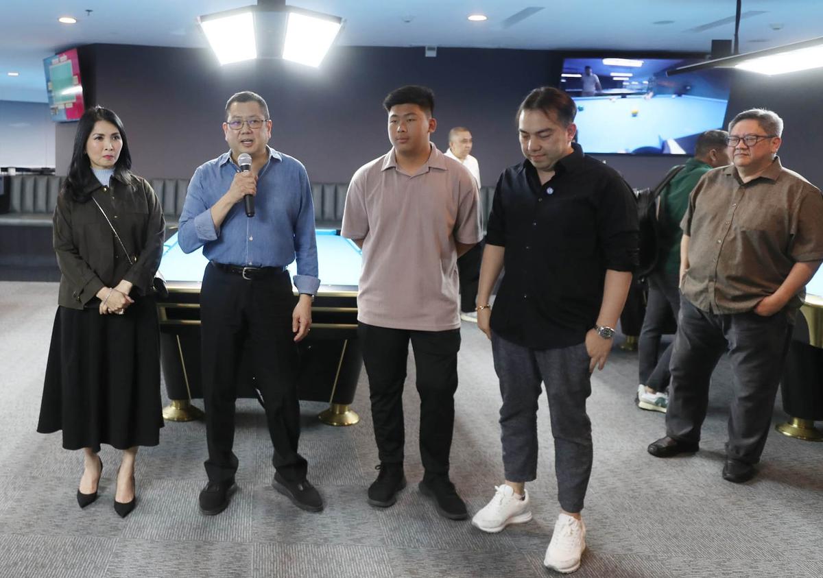 Arena Biliar Berstandar KompetisiI internasional Resmi Dibuka, Ketum POBSI Hary Tanoe Berharap Lahirkan Juara Dunia