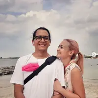 Kebersamaan Joanna Alexandra dan Raditya Oloan Panggabean saat liburan (dok.Instagram/@joannaalexandra/https://www.instagram.com/p/CJoJGM4hef8/Komarudin)