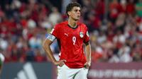 Hamza Abdelkarim saat memperkuat Timnas Mesir pada ajang Piala Afrika 2025. (Istimewa)