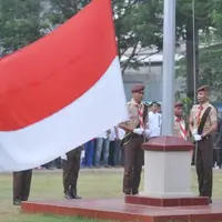 Generasi millennials memang memiliki cara yang unik untuk mengekspresikan sesuatu, termasuk ketika memperingati Hari Sumpah Pemuda. (Liputan6.com/Gempur M Surya)