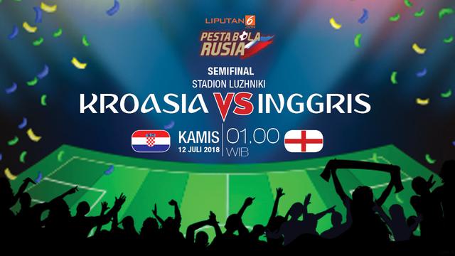Prediksi Kroasia vs Inggris