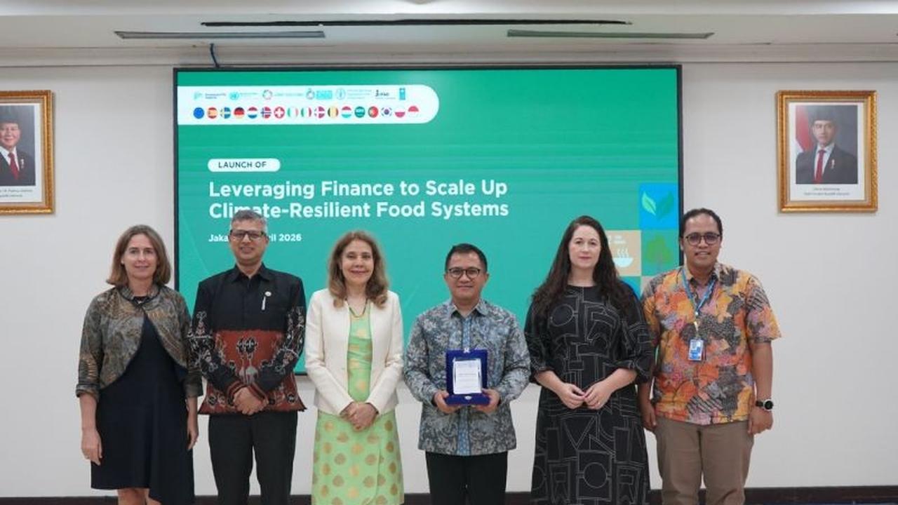 Indonesia-PBB Luncurkan Program Ketahanan Pangan, Perkuat Petani Hadapi Krisis Iklim