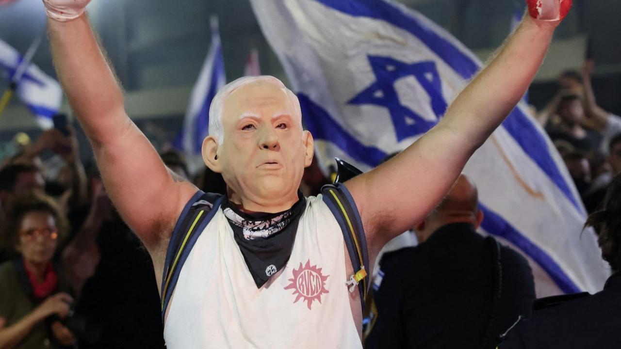 Demo Warga Israel di Tel Aviv