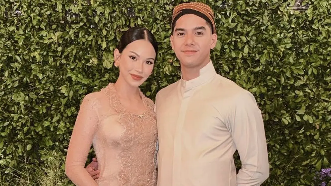 Alyssa Daguise dan Al Ghazali  Hadir Akad Nikah Aaliyah Massaid dan Thariq Halilintar