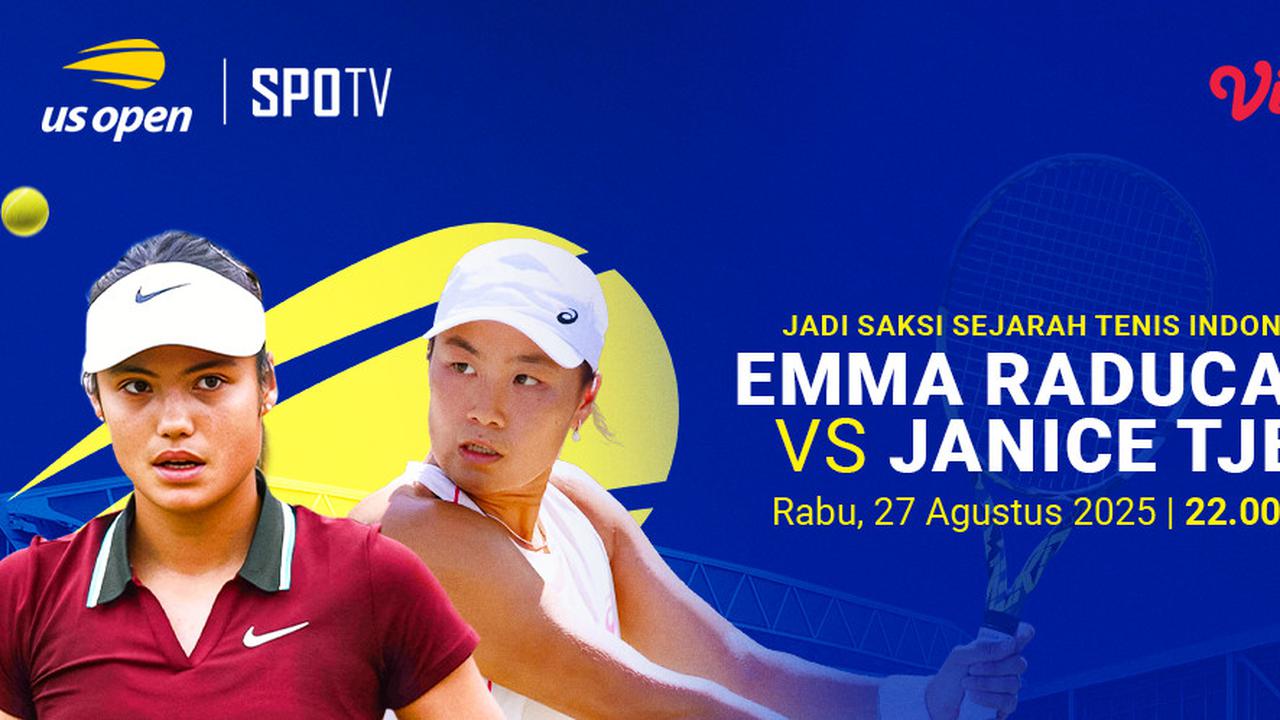 Jadwal Lengkap US Open 2025 Round 2, Live Streaming di Vidio