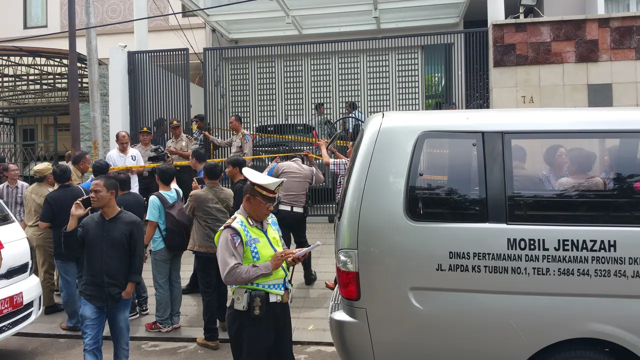 TKP perampokan sadis di Pulomas, Jakarta Timur
