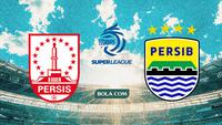 Persis Vs Persib, BRI Super League. (Bola.com/Wiwig Prayugi)
