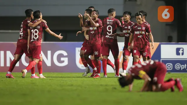 Foto: Didukung Langsung Kaesang Pangarep, Persis Solo Promosi ke BRI Liga 1 usai Comeback Atasi Martapura Dewa United di Semifinal Liga 2