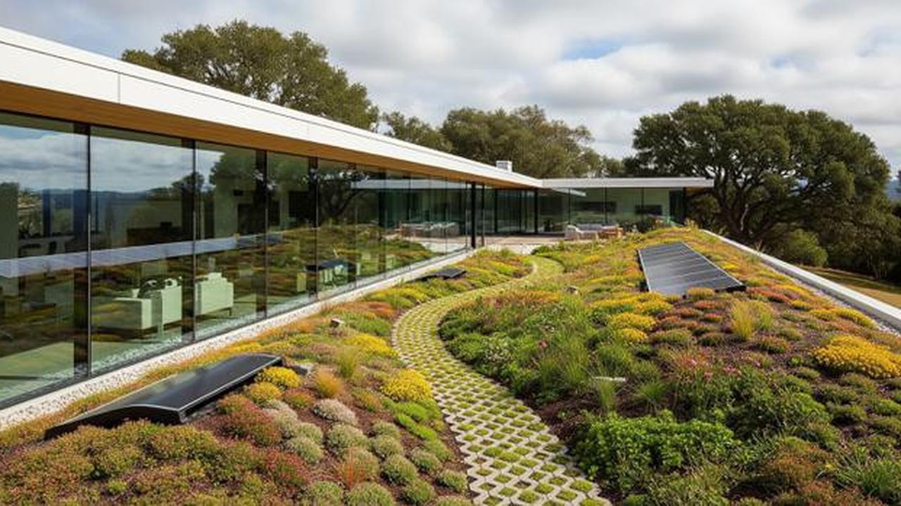 7 Desain Rumah Ramah Lingkungan dengan Kebun Sayur Rooftop yang Modern