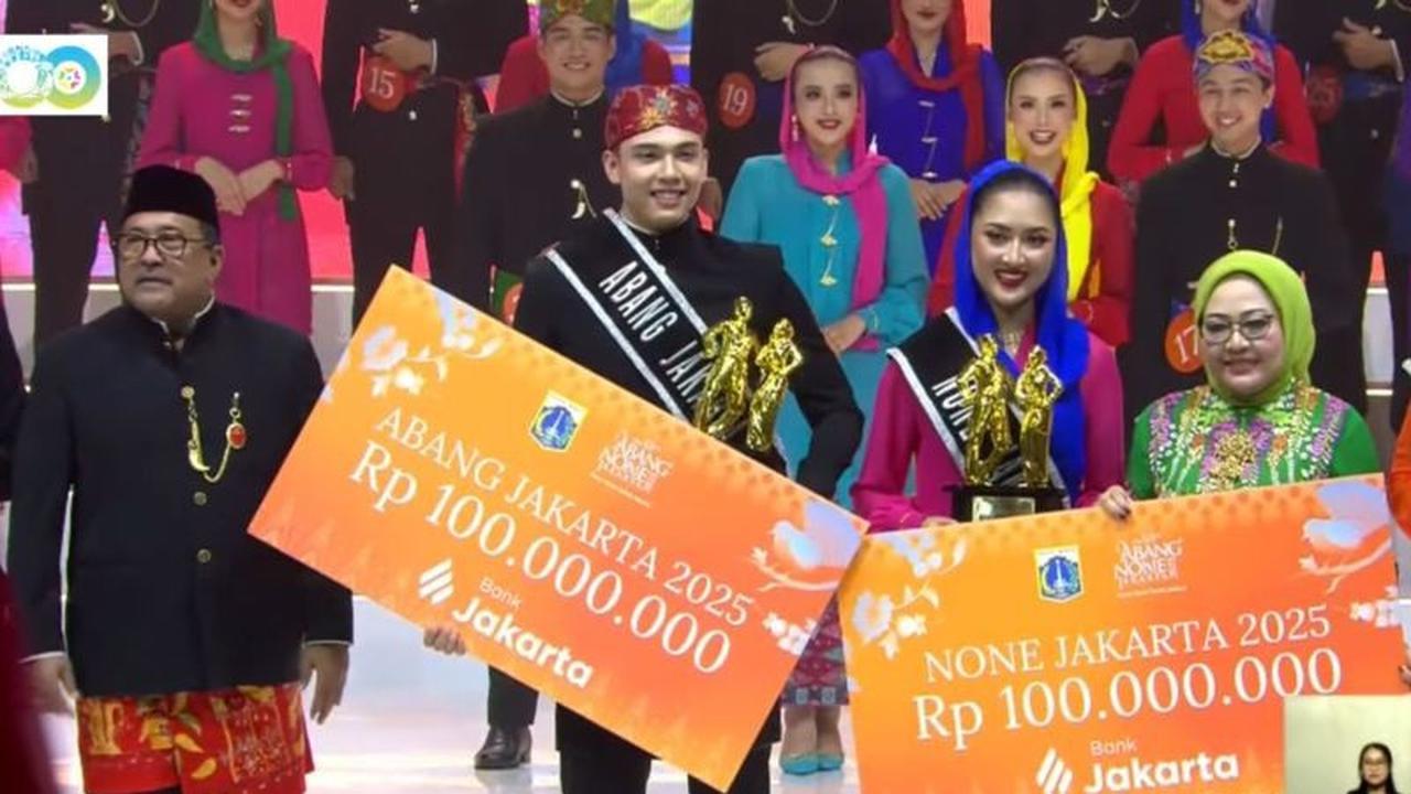 David Leon dan Farel Larasati Dinobatkan sebagai Abang None Jakarta 2025, Tahukah Anda Ajang Ini Sudah Digelar 53 Kali?