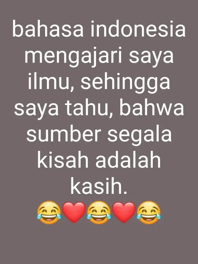 6 Status WhatsApp Tentang Filsafat Cinta dalam Mata Pelajaran Ini Kocak