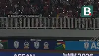 Khidmat! Momen duo Persib Bandung menghayati lagu Tanah Airku usah Timnas Indonesia menang atas Kamboja