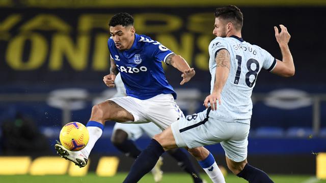 FOTO: Chelsea Tumbang 0-1 di Goodison Park