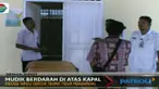Diduga cekcok masalah tempat tidur saat di kapal, 2 penumpang KM Wira Glory tewas dibacok dan 1 pelaku bunuh diri.
