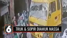 Rombongan pengantar jenazah menyerang sebuah truk kontainer yang dinilai menghalangi jalan mereka di Jalan Sungai Tiram, Marunda. Selain menghancurkan kaca depan truk, para pengantar jenazah tersebut juga memukuli sang sopir.