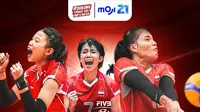 Link Live Streaming Kejuaraan Dunia Voli U-21 2025 Indonesia vs Serbia, Segera Tayang di Vidio