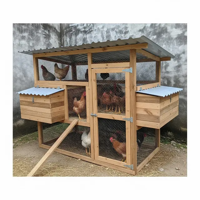 Desain Kandang Ayam Kampung yang Kecil Tapi Muat Banyak